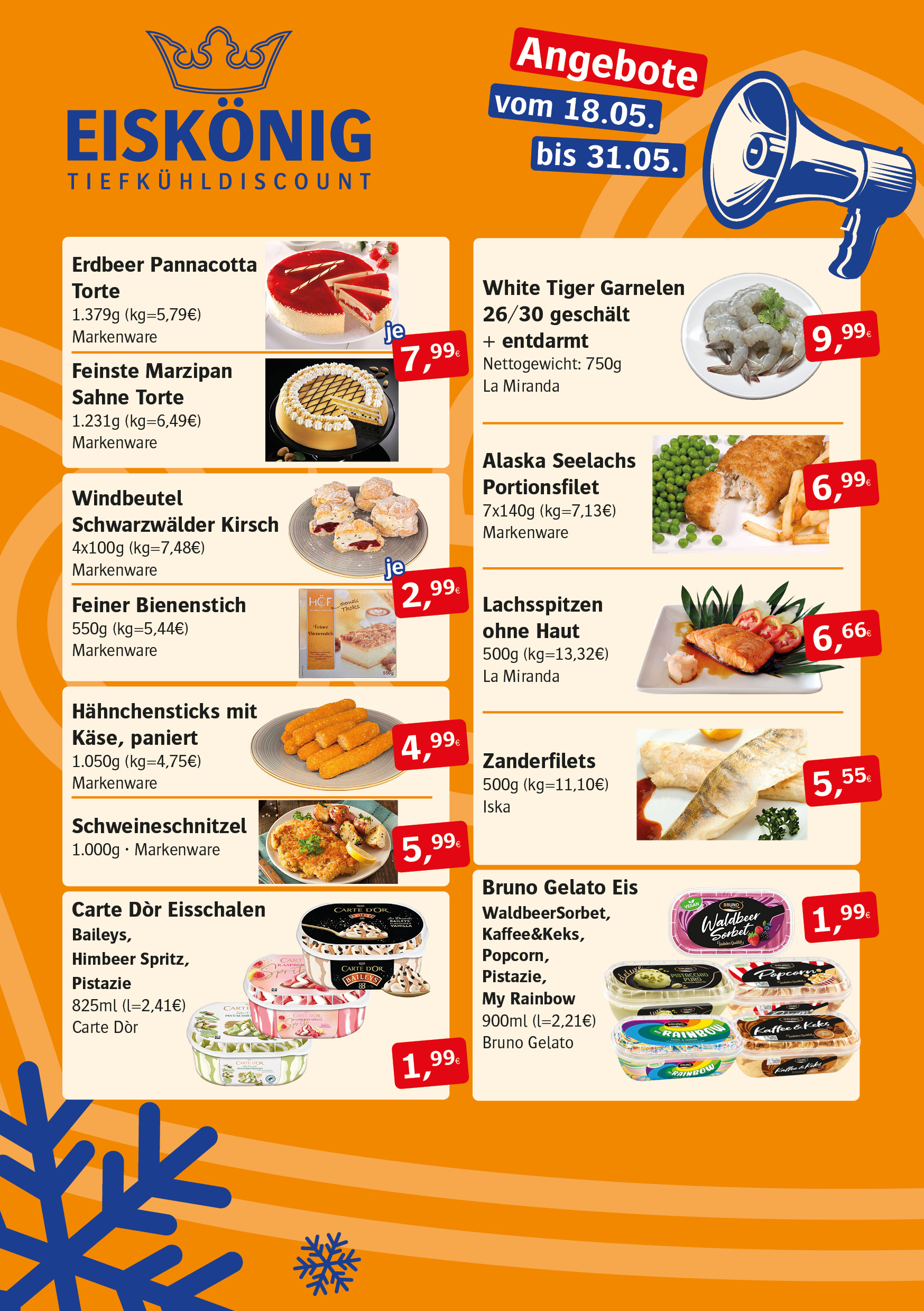 0526-0511_01_Flyer_So Angebote Eiskönig Tiefkühl Discount Nordhorn