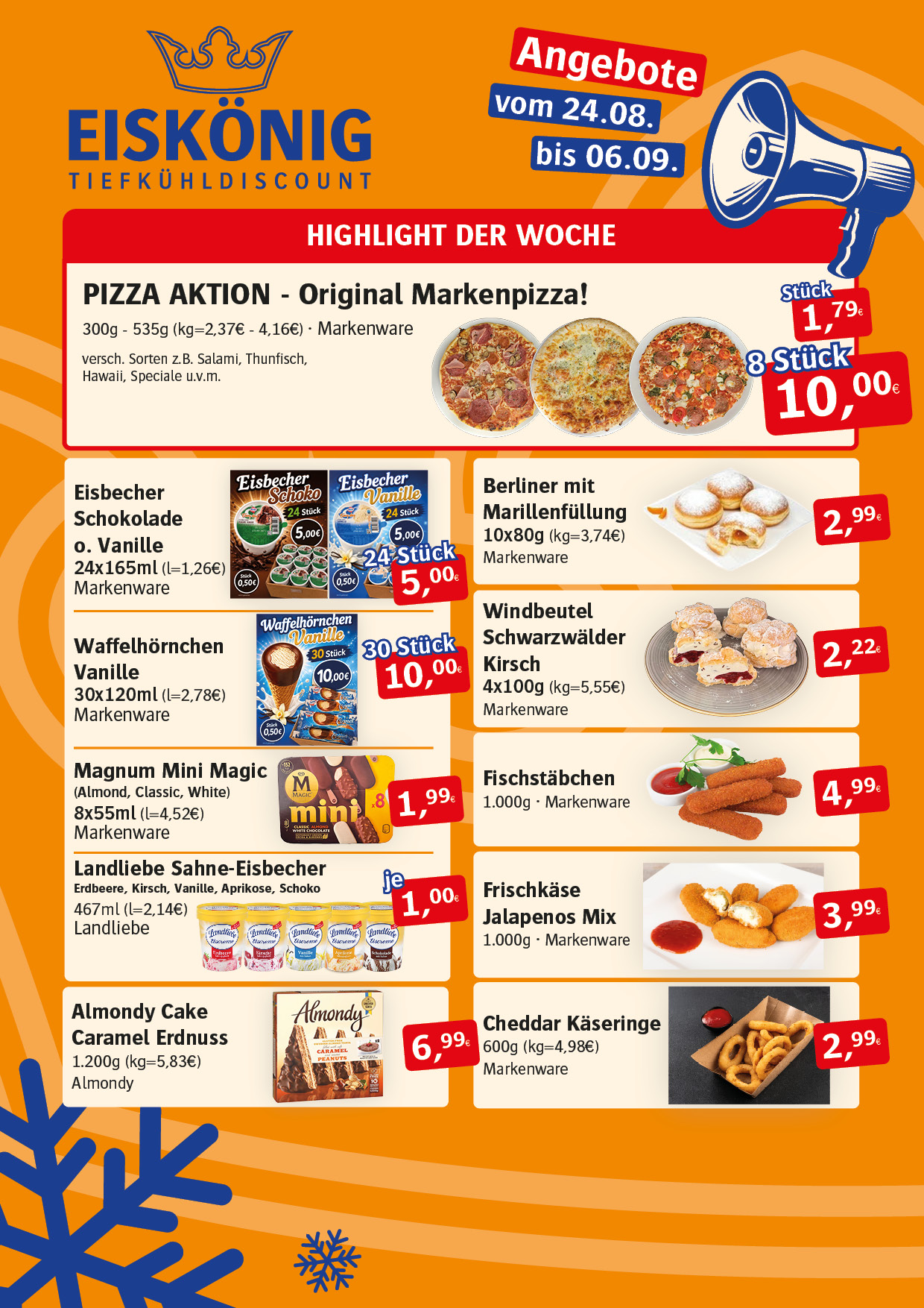 0826-0905_01_Flyer_web_So Angebote Eiskönig Tiefkühlkost Bad Zwischenahn